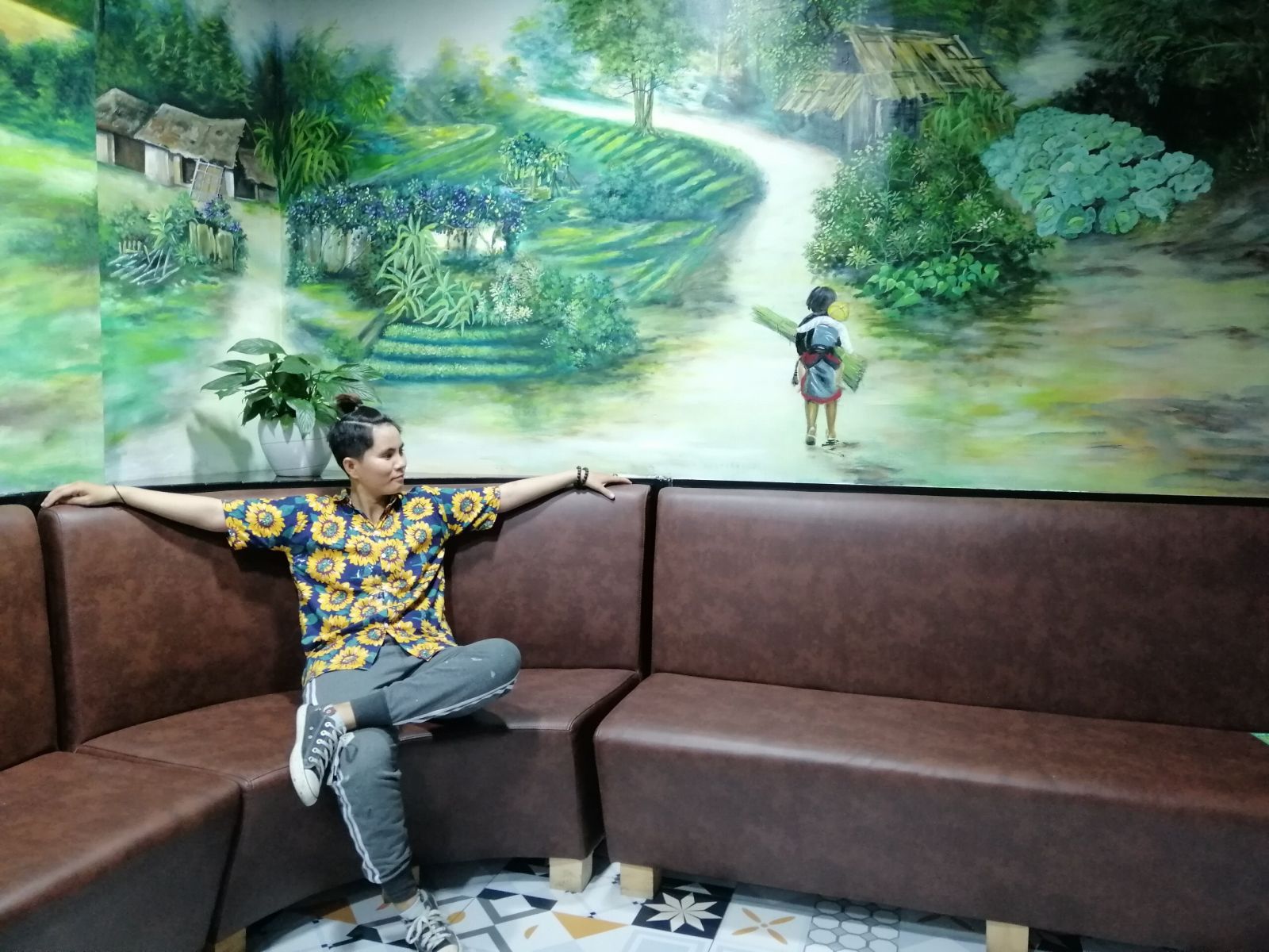 VẼ TRANH TƯỜNG PHONG CẢNH 