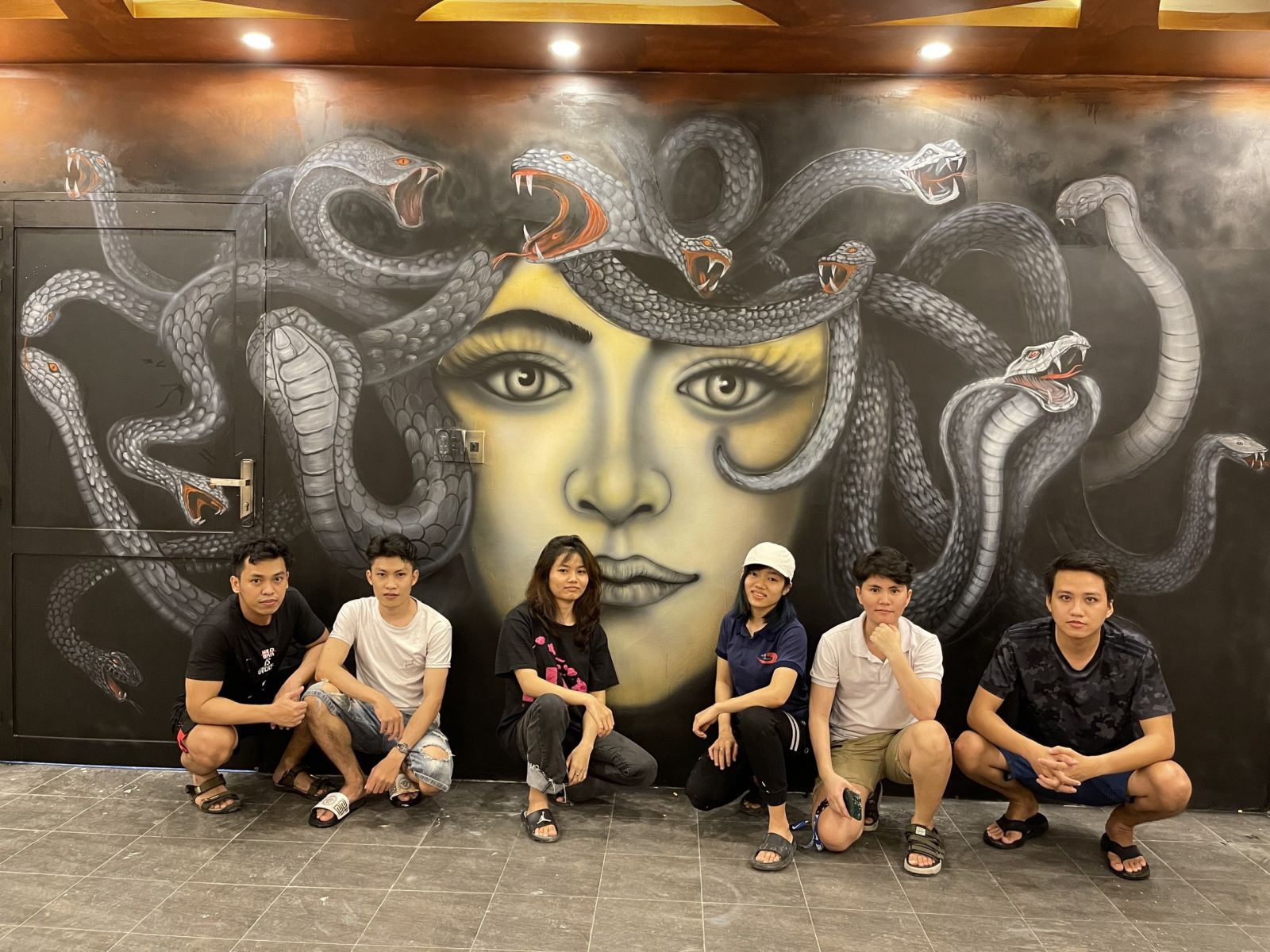 Vẽ  Trang trí quán Nhậu Vĩnh Long
